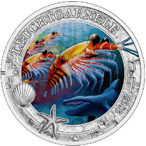 3 euro 2023 Rakúsko UNC Antarctic Krill