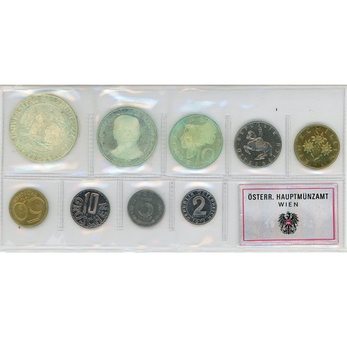 SADA 1972 Rakúsko PROOF (91,67 Schilling) Salzburg university
