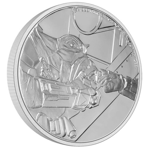2 Dollars 2022 Niue PROOF 1 Oz Ag The Mandalorian – Grogu
