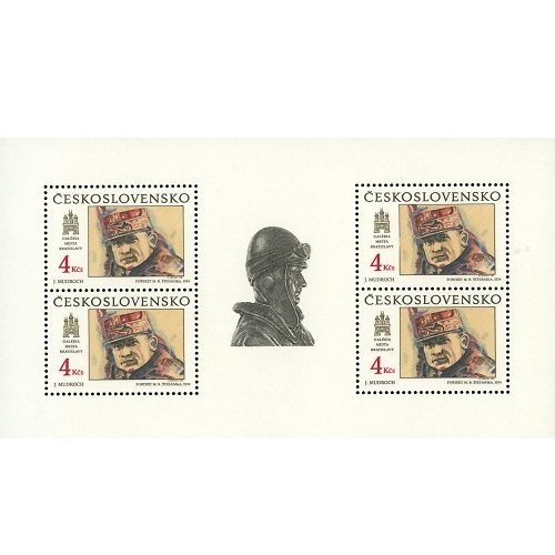 Hárček 1990 Československo čistý, M. R. Štefánik