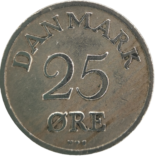 25 Ore 1950 Dánsko Frederick IX