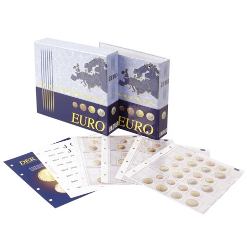 Album KARAT na euro sety mincí s kazetou, 7 listov 