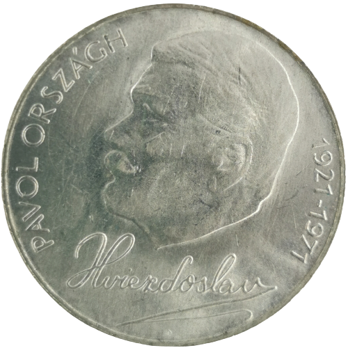 50 Korún 1971 Československo BK, P. O. Hviezdoslav