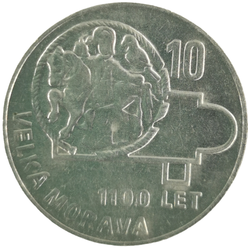 10 Korún 1966 Československo BK, Velká Morava