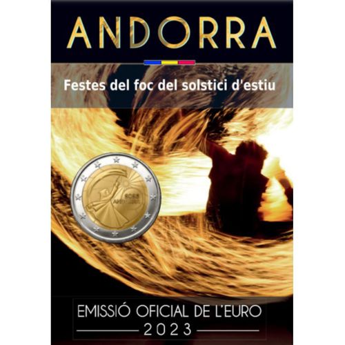 2 euro 2023 Andorra BU karta , Festival letného slnovratu