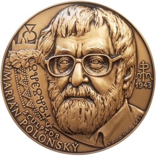Medaila, Marián Polonský 80 rokov