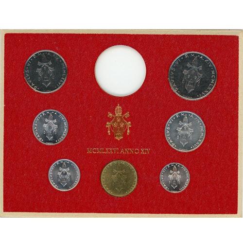 SET 1976 Vatikán UNC (188 Lire)