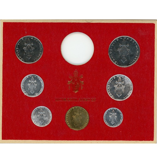 SET 1977 Vatikán UNC (188 Lire)