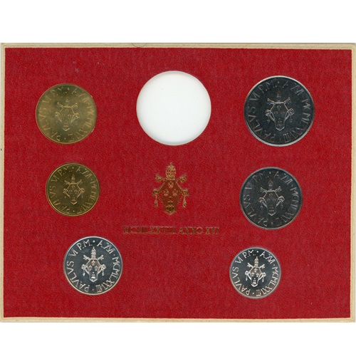 SET 1978 Vatikán UNC (385 Lire)