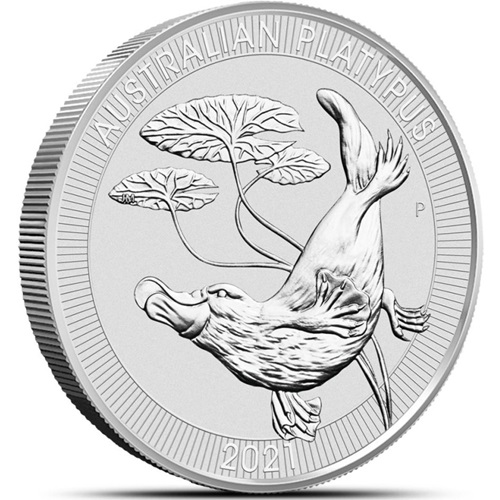 2 Dollar 2021 Austrália BU 1 1/2 Oz Ag, Platypus