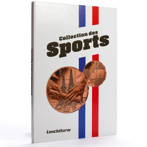 Album PRESSO na mince, na 19 mincí 1/4 euro Sport Francúzsko