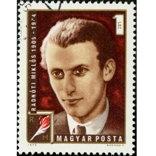 Známka 1972 Maďarsko pečiatkovaná, Miklos Radnoti