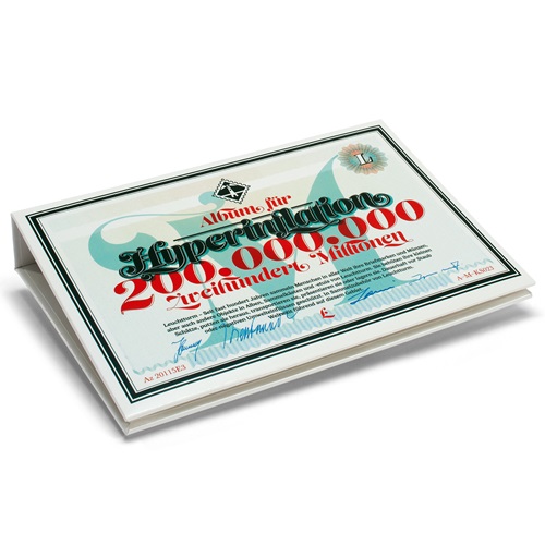 Album POCKET, HYPERINFLATION, na 20 bankoviek