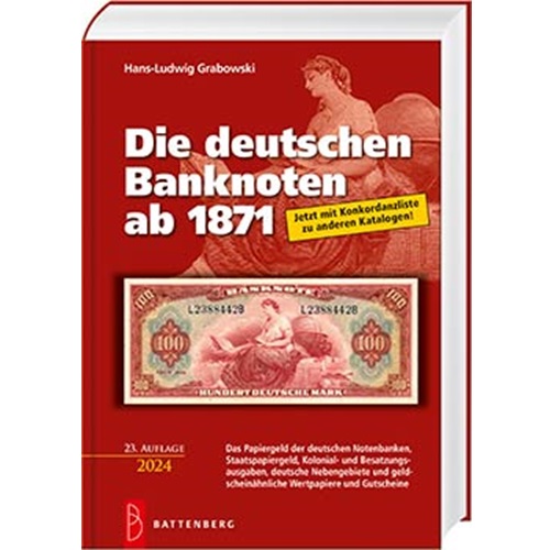 Katalog, bankovky Nemecko od 1871