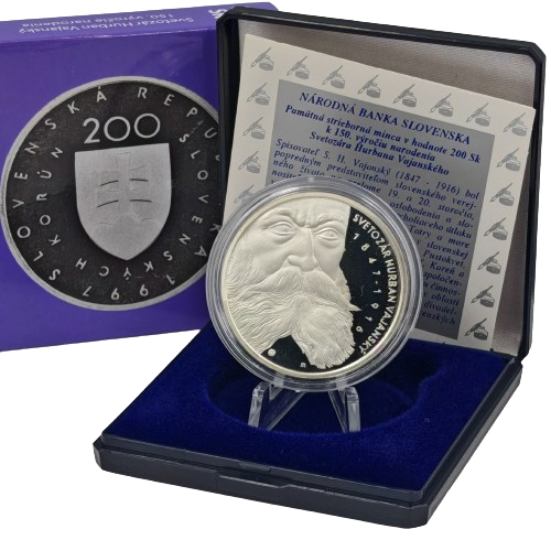 200 korún 1997 Slovensko PROOF, Svetozár Hurban Vajanský 