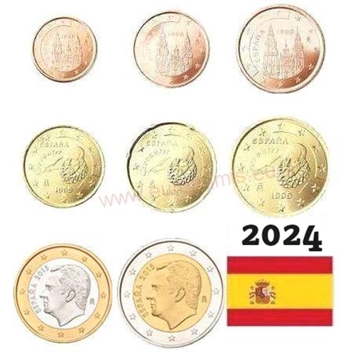 SET 2024 Španielsko UNC (3,88€)