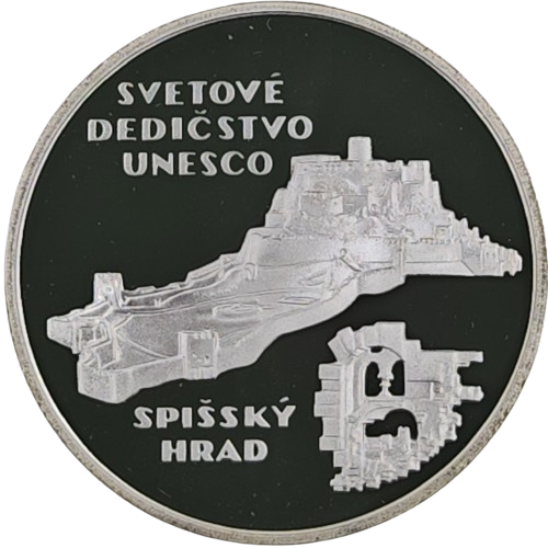 200 korún 1998 Slovensko PROOF, Spišský Hrad 