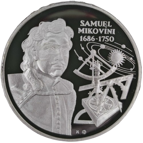 500 korún 2000 Slovensko PROOF, Samuel Mikovini