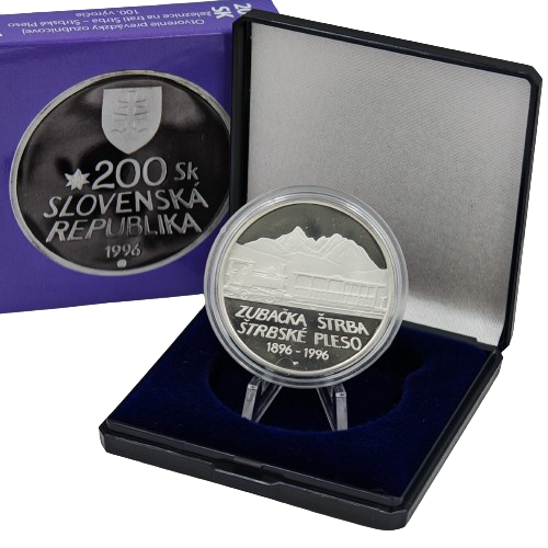 200 korún 1996 Slovensko PROOF, Zubačka
