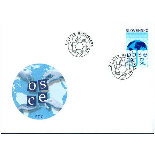 FDC 2019 Slovensko, Predsedníctvo SR v OBSE (FDC 677)