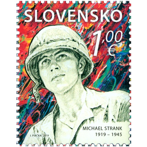 Známka 2019 Slovensko čistá, Osobnosti: Michael Strank (678)