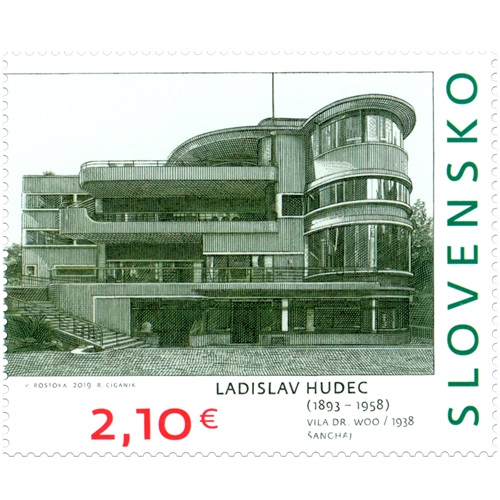 Známka 2019 Slovensko čistá, UMENIE: Ladislav Hudec (1893 – 1958) (698)
