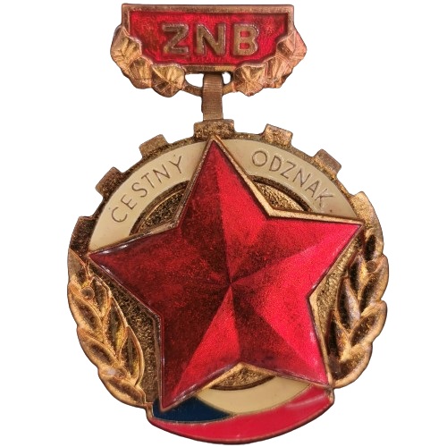 Odznak Československo, Čestný odznak - Zbor národnej bezpečnosti