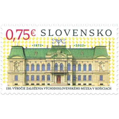 Známka 2022 Slovensko čistá, Východoslovenské múzeum v Košiciach (779)