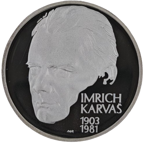 200 korún 2003 Slovensko PROOF, Imrich Karvaš 
