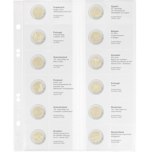 Doplňujúci list č.33 MULTI COLLECT, ilustrovaný pre 2 euro 