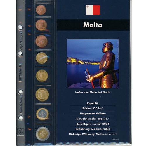 Doplňujúci list OPTIMA, na Euro set Malta