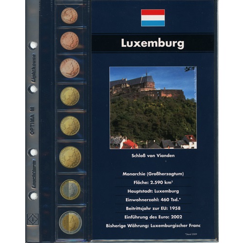 Doplňujúci list OPTIMA, na Euro set Luxembursko
