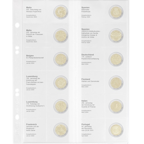 Doplňujúci list č.34 MULTI COLLECT, ilustrovaný pre 2 euro 
