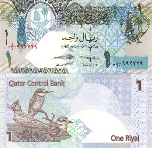 1 Riyal 2015 Katar UNC séria W/360
