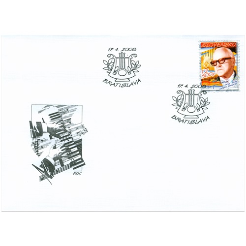 FDC 2008 Slovensko, Eugen Suchoň (FDC 418)