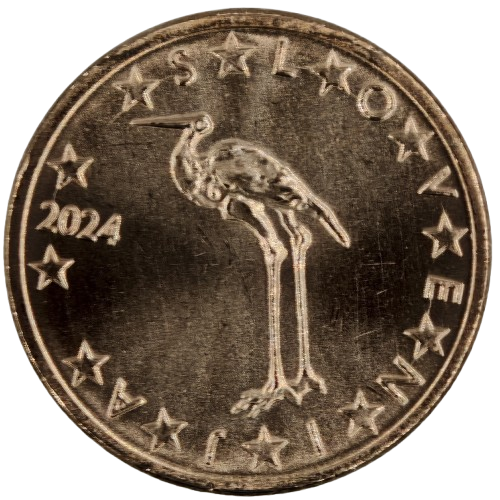 1 cent 2024 Slovinsko ob.UNC