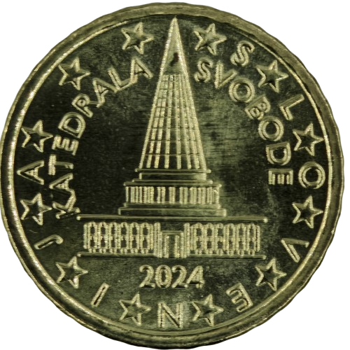 10 cent 2024 Slovinsko ob.UNC