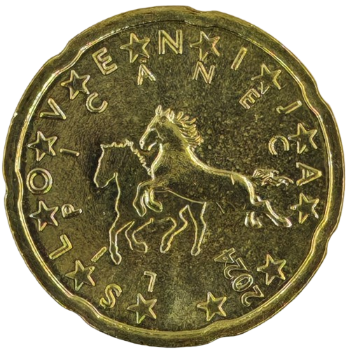 20 cent 2024 Slovinsko ob.UNC