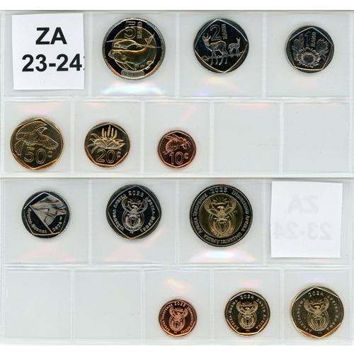 SET 2023 - 2024 Južná Afrika UNC (8,80 Rand)