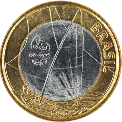 1 Real 2015 Brazília UNC, Plachtenie