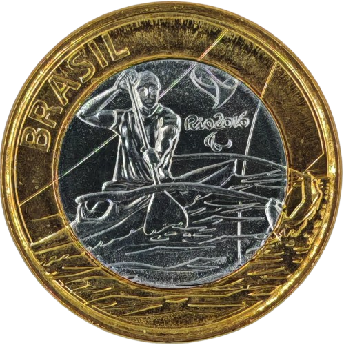 1 Real 2015 Brazília UNC, Parakanoistika