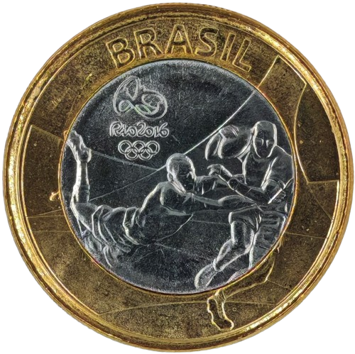 1 Real 2015 Brazília UNC, Ragby