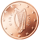 5 cent 2002 Irsko ob.UNC