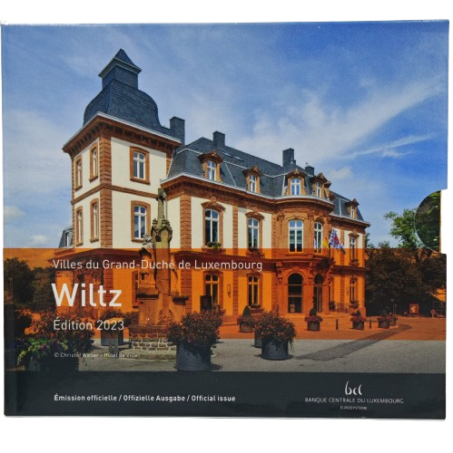 SADA 2023 Luxembursko BU, Wiltz (5.88€) 2 euro (foto) luxemburský parlament