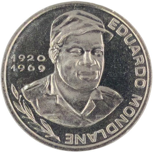 10 Escudos 1982 Kapverdy UNC, Eduardo Mondlane