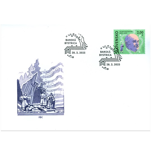 FDC 2025 Slovensko, Osobnosti: Viliam Figuš-Bystrý (FDC 840)
