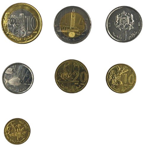 SET MIX Maroko UNC (8,85 Dirhams)