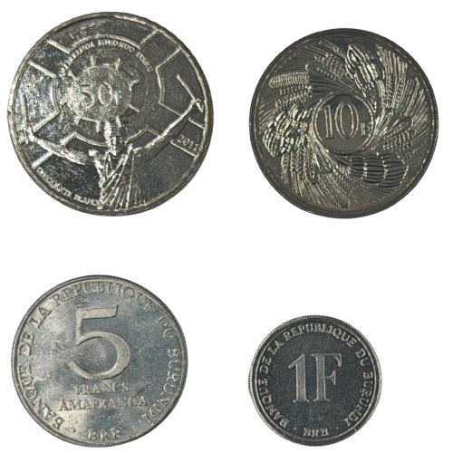 SET MIX Burundi UNC (66 Francs)