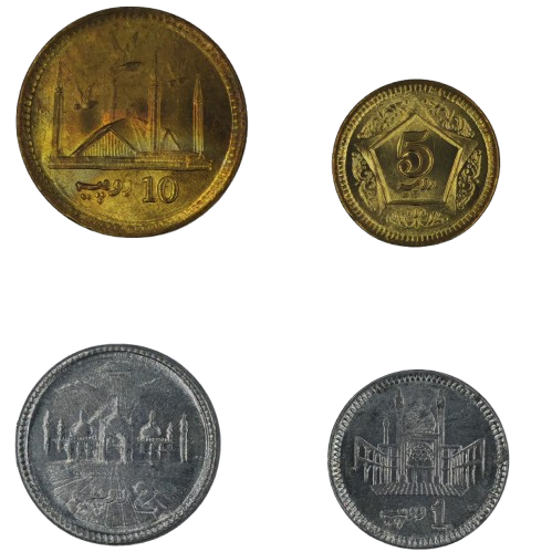 SET MIX Pakistan UNC (18 Rupees)