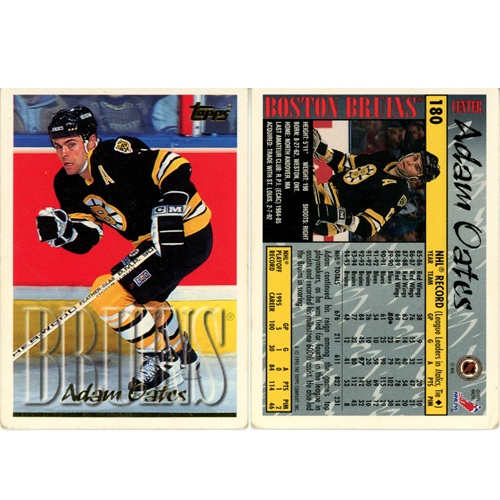 Hokejová kartička, Topps NHL Hockey 1995-1996, Adam Oates